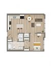 One Bedroom-15, 16,17, & 18 Tiers
